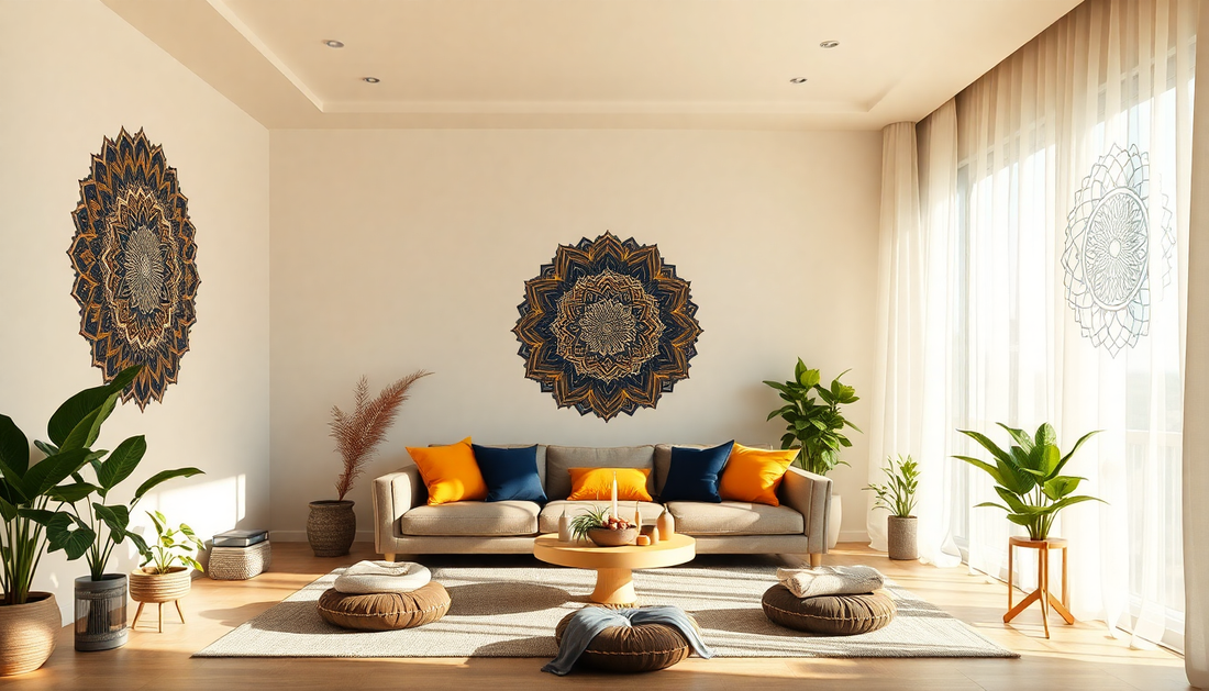 Elevate Your Space: Infusing Spiritual Serenity with Mandala Designs